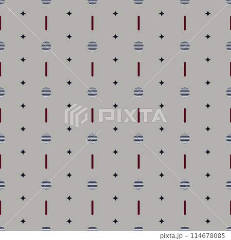 Vector minimal geometric seamless pattern. Small linear element modern lux fabric design textile swatch ladies dress, man shirt all over print block Vector minimal geometric seamless pattern. Small linear element modern lux fabric design textile swatch ladies dress, man shirt all over print block 114678085