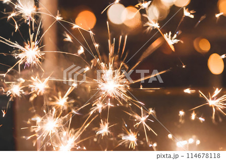 線香花火 114678118