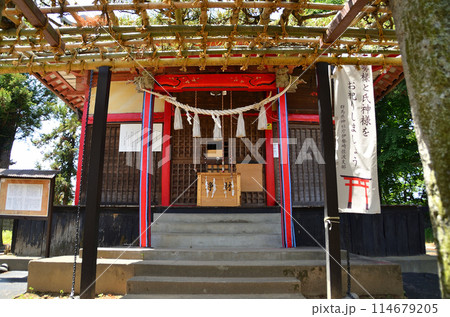 群馬県伊勢崎市連取町の菅原神社 群馬県伊勢崎市連取町の菅原神社 114679205