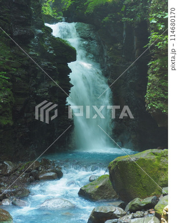 スッカン沢の雄飛ノ滝 スッカン沢の雄飛ノ滝 114680170