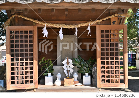 中山道桶川宿散歩：桶川稲荷神社　桶川市寿 114680236
