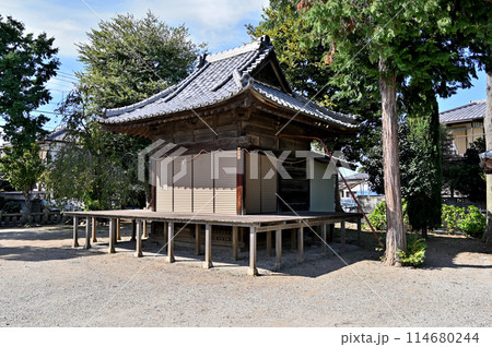 中山道桶川宿散歩：桶川稲荷神社　桶川市寿 114680244