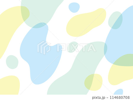 カラフルな液体風のパターン背景 114680708