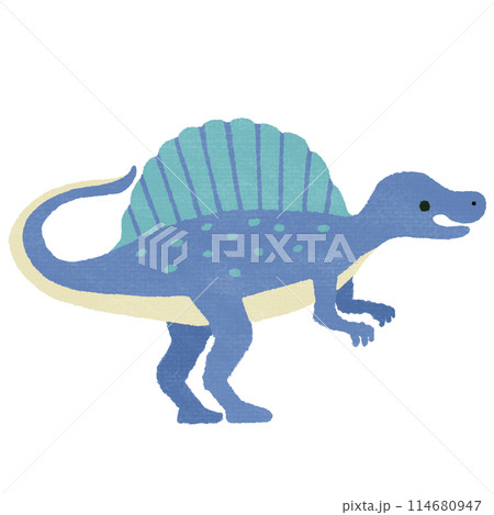 スピノサウルス(テクスチャ有) スピノサウルス(テクスチャ有) 114680947