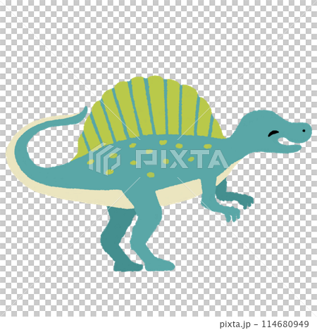 笑顔のスピノサウルス 笑顔のスピノサウルス 114680949
