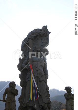 四国霊場第47番札所「八坂寺」不動明王像 114681094