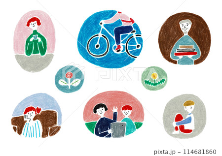 人々 ライフスタイル 人々 ライフスタイル 114681860
