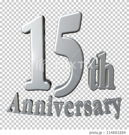 3DCG角色「15th Anniversary/15th Anniversary」銀、銀 114681884