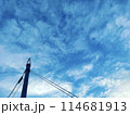 青空と電線 114681913