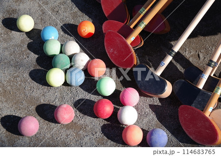 グランドゴルフクラブとボール7 グランドゴルフクラブとボール7 114683765