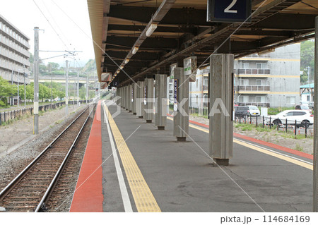室蘭駅 JR室蘭駅 むろらん Muroran M36 室蘭本線 終着駅 室蘭駅 JR室蘭駅 むろらん Muroran M36 室蘭本線 終着駅 114684169