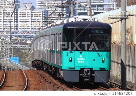 ［S］神戸市営地下鉄北神線：西神・山手線6000形電車 114684207