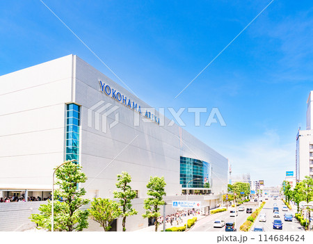 横浜アリーナ YOKOHAMA ARENA 新横浜 にある 多目的ホール 【 新横浜 の 風景 】 114684624