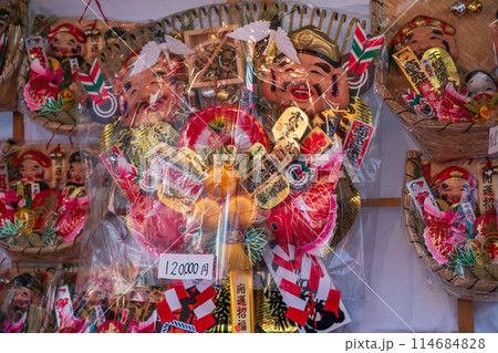 京都市東山区京都ゑびす時神社の10日戎を撮影したもの 京都市東山区京都ゑびす時神社の10日戎を撮影したもの 114684828