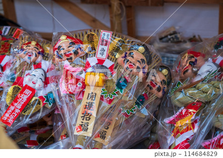 京都市東山区京都ゑびす時神社の10日戎を撮影したもの 京都市東山区京都ゑびす時神社の10日戎を撮影したもの 114684829