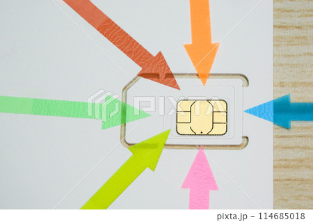 SIMカードのイメージ 114685018