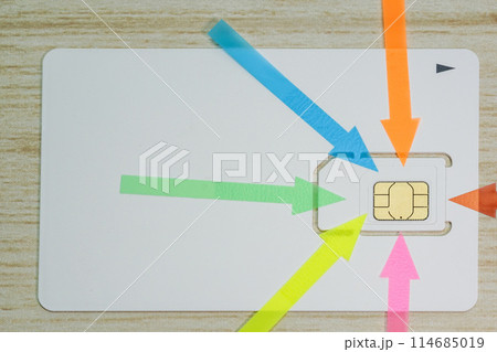 SIMカードのイメージ SIMカードのイメージ 114685019