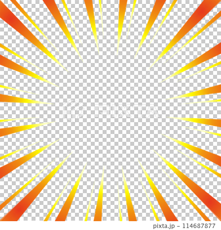 Red and yellow gradient line material Red and yellow gradient line material 114687877
