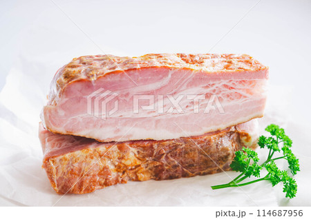 厚切りベーコン 114687956