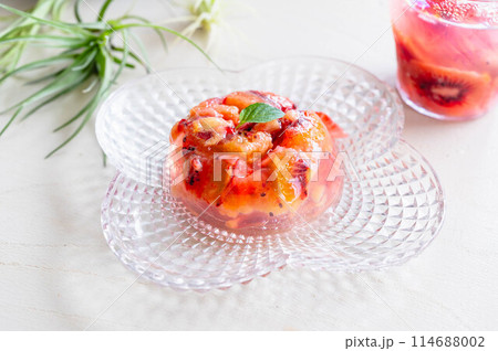 手作りフルーツゼリー 手作りフルーツゼリー 114688002