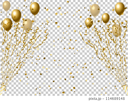 クラッカー、風船6 114689148