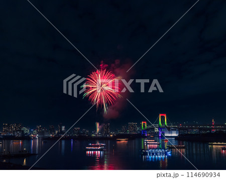 お台場レインボー花火 東京都 お台場レインボー花火 東京都 114690934