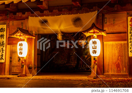 静岡県袋井市村松 油山寺と境内の風景 静岡県袋井市村松 油山寺と境内の風景 114691708