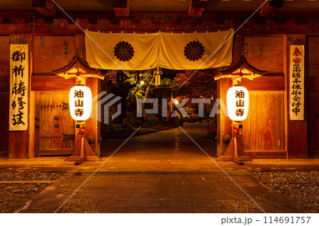 静岡県袋井市村松 油山寺と境内の風景 静岡県袋井市村松 油山寺と境内の風景 114691757