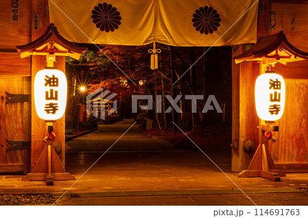 静岡県袋井市村松 油山寺と境内の風景 静岡県袋井市村松 油山寺と境内の風景 114691763