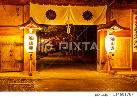 静岡県袋井市村松 油山寺と境内の風景 静岡県袋井市村松 油山寺と境内の風景 114691767