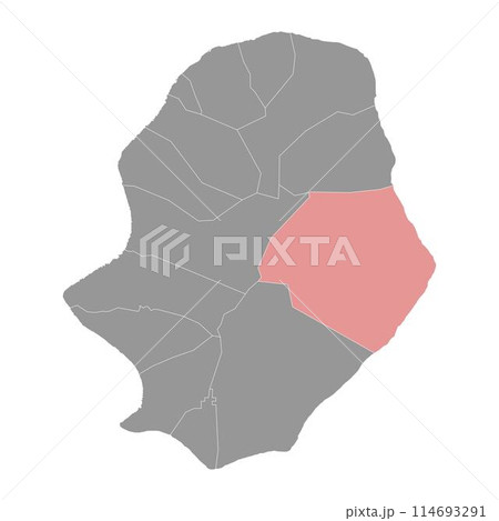 Liku village map, administrative division of Niue. Vector illustration. Liku village map, administrative division of Niue. Vector illustration. 114693291