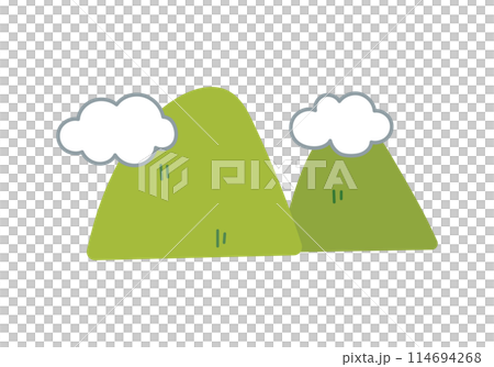 山のイラスト 114694268
