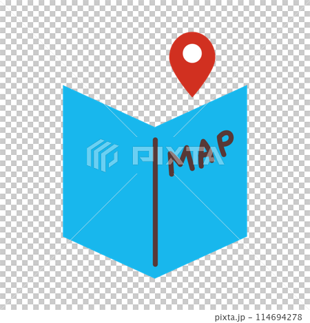 地図 MAPのイラスト素材 [114694278] - PIXTA