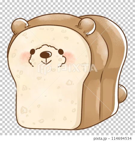 食パンくまちゃん 114694534