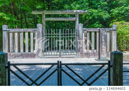 京都市右京区　第五十九代宇多天皇　大内山陵 114694601