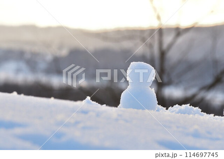 雪だるま 114697745