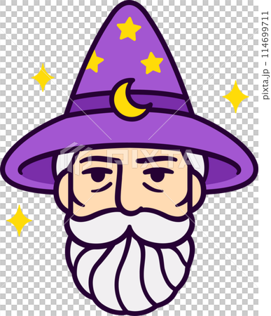 Old wizard portrait Old wizard portrait 114699711