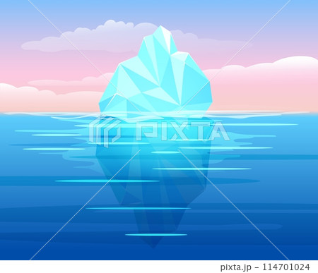 Iceberg arctic pole landscape 114701024