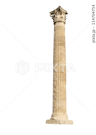 old greek column old greek column 114704754