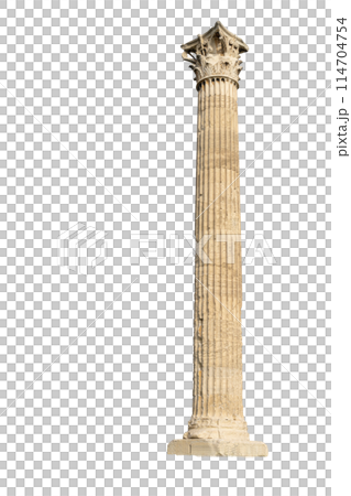 old greek column 114704754