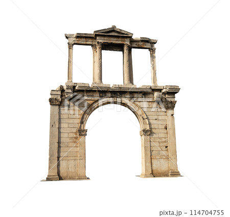Arch of Hadrian in Athens, Greece 114704755