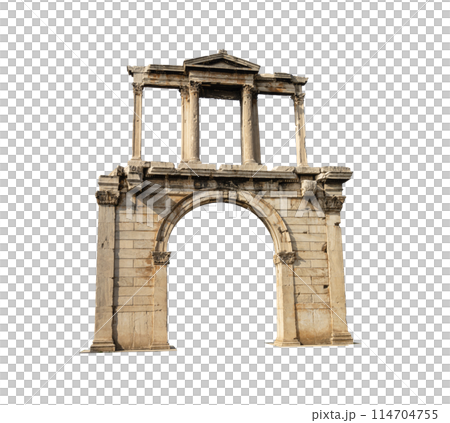 Arch of Hadrian in Athens, Greece 114704755