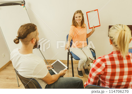 Group of people students working together Group of people students working together 114706270