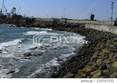 Harbour view of Antofagasta Chile Harbour view of Antofagasta Chile 114707232