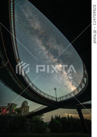 福島県　星の村天文台の天の川 114709928