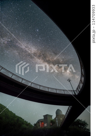福島県　星の村天文台の天の川 114709933
