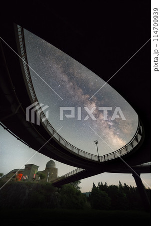福島県　星の村天文台の天の川 114709939
