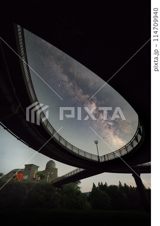 福島県　星の村天文台の天の川 114709940