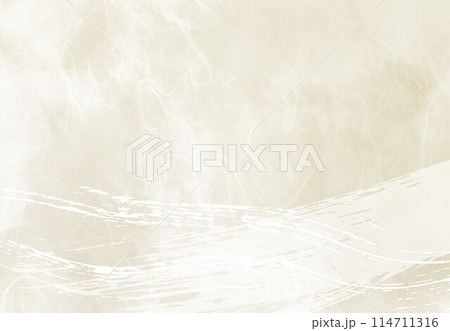 雲竜紙筆あと柄ベージュ 雲竜紙筆あと柄ベージュ 114711316