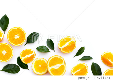 Fresh orange fruit, high vitamin c Fresh orange fruit, high vitamin c 114711724